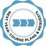 q academy next year course plans badge
