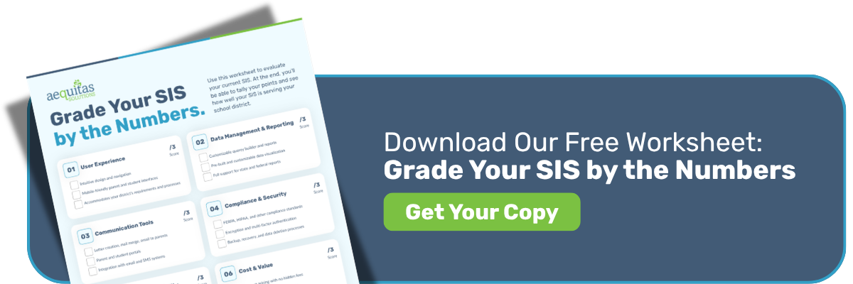 CTA for Grade Your SIS Worksheet Grade Your SIS Worksheet