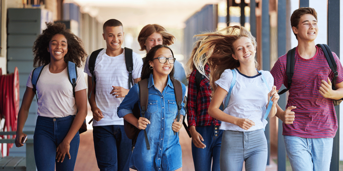 Students at High School